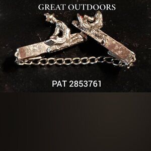 Great Outdoors Tie Clip Sterling Silver